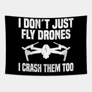 Drone Pilot FPV Quadcopter Racing Drone Flying Tapestry