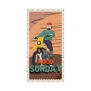 sunday mood trail vintage retro T-Shirt