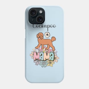 Red Cockapoo Mama Phone Case