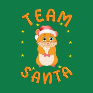 Team Santa Hamster T-Shirt