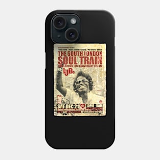 POSTER TOUR - SOUL TRAIN THE SOUTH LONDON 105 Phone Case