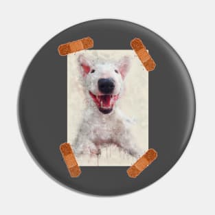 Bull Terrier Family photo Pin