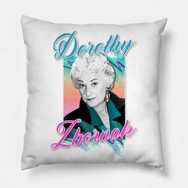 Dorothy Zbornak  ∆ Graphic Design 80s Style Pillow by DankFutura