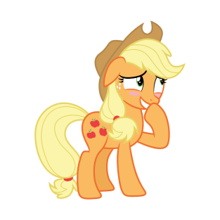 Blushing Applejack T-Shirt