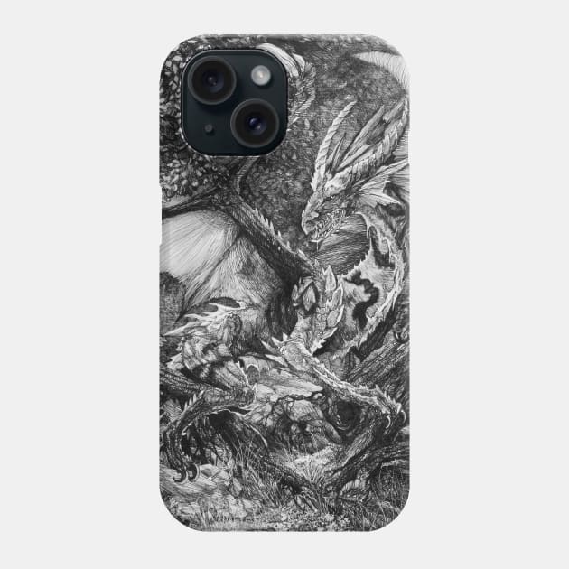 Dragon Phone Case by August