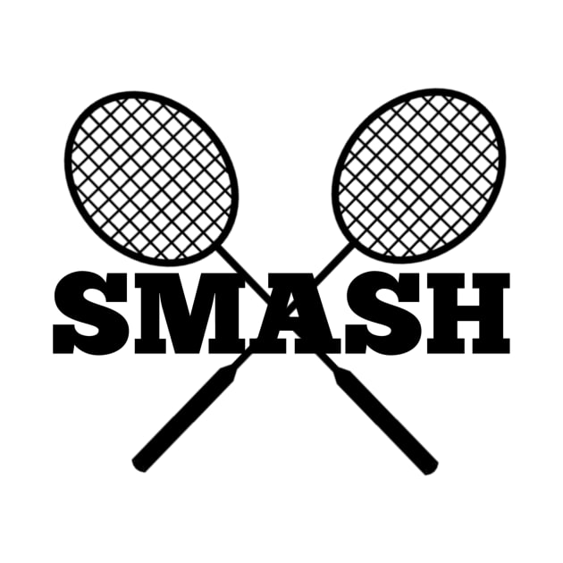 Smash badminton by Sunshoppe