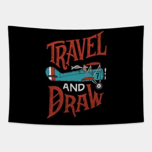 Travel and draw Tapestry