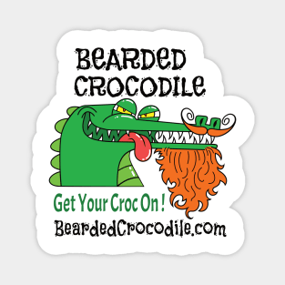 Bearded Croc Logos Magnet