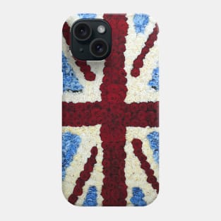 Floral Union Jack Flag Phone Case