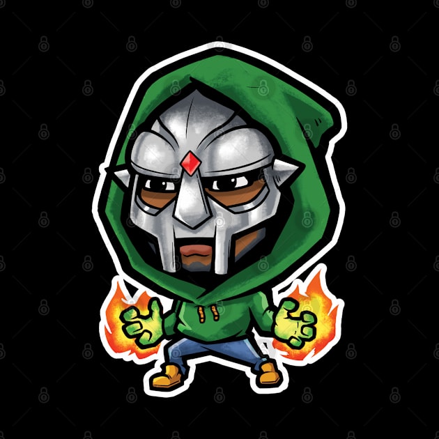 MF DOOM x Cartoon Hip Hop by muckychris