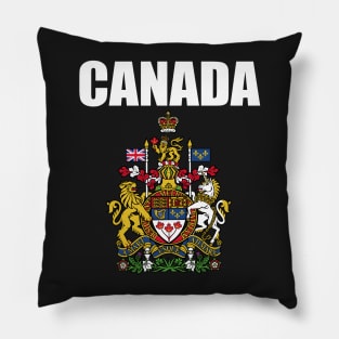 Canada Coat Of Arms Royal Pillow