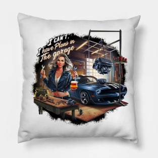 I can't. I have plans in the garage. fun car DIY Excuse six Pillow