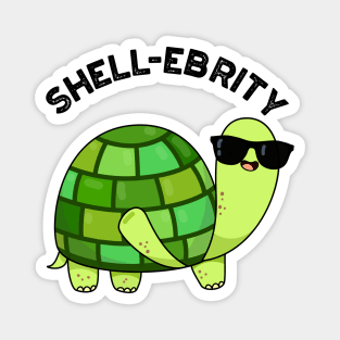 Shell-ebrity Funny Celeabrity Tortoise Pun Magnet