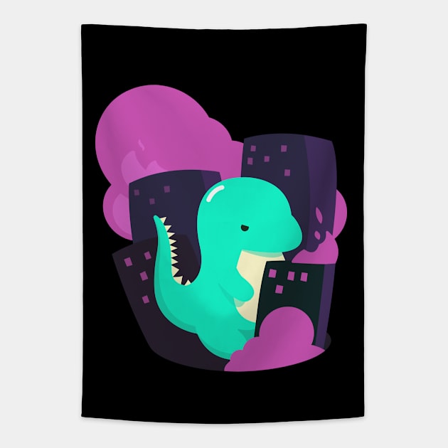 Cute Monster Tapestry by WakuWaku