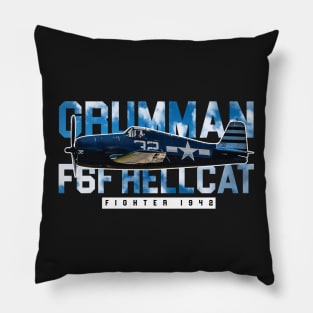 F6F Hellcat Pacific Fighter Pilot Gift Battle of Britain Pillow