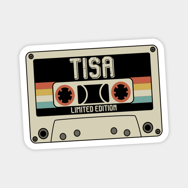 Tisa - Limited Edition - Vintage Style Magnet by Debbie Art