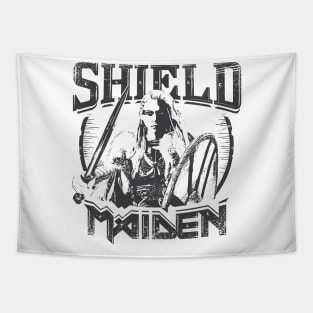 Shield Maiden Viking Warrior Tapestry