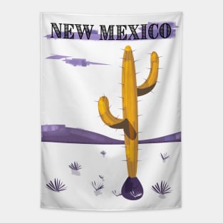 New Mexico Travel poster Tapestry