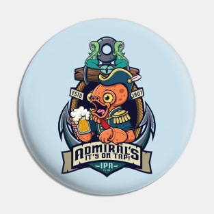 Admiral’s It’s On Tap IPA Pin