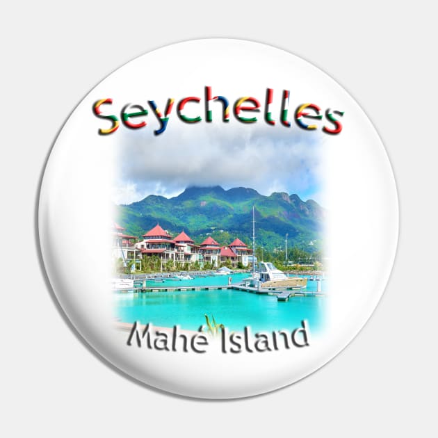 Seychelles - Mahé Island Eden Pin by TouristMerch