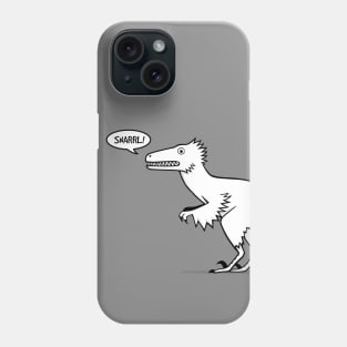 Cartoon Velociraptor Phone Case