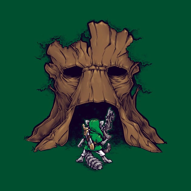 The Groot Deku Tree by obvian