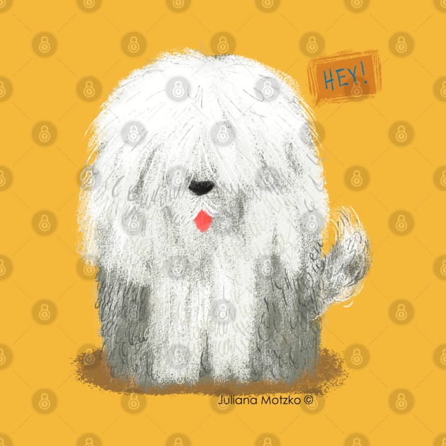 Old English Sheepdog by julianamotzko