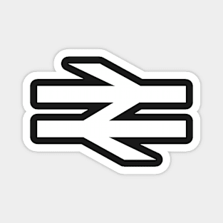 British Railways Arrow - on the right track Magnet