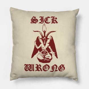 S&W Baphomet (Red) Pillow