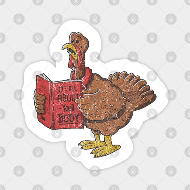 CHICKEN PROBLEM Magnet by Vikinoko Micro Photography