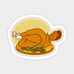 Turkey Kramer - Buttered Up Cosmo Kramer Magnet