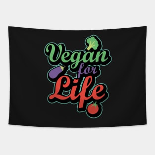 Vegan For Life Tapestry