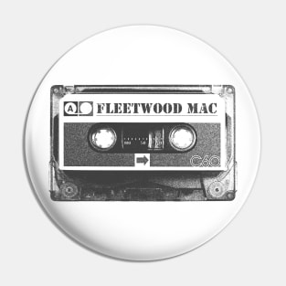 Fleetwood Mac - Fleetwood Mac Old Cassette Pencil Style Pin