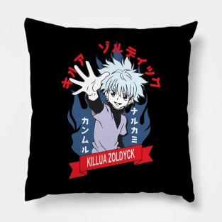 Killua anime boy Fanart Pillow