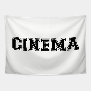 CINEMA (Black) Tapestry