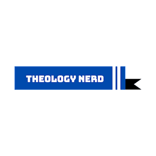 Theology Nerd Blue Bible simple design T-Shirt