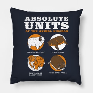 Absolute Units Of The Animal Kingdom Pillow