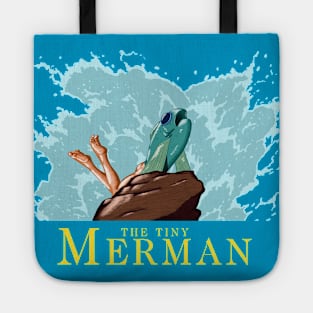 The Tiny Merman w/ text Tote