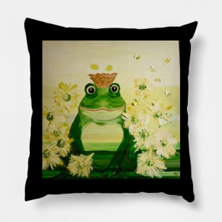 Frog prince Pillow