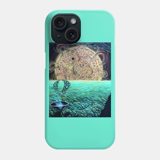 Alien Planet Landscape Phone Case by SPACE ART & NATURE SHIRTS 