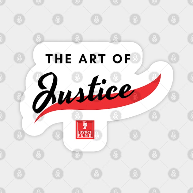 The Art of Justice Swoosh Magnet by OCJF