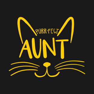 Purr-Fect Aunt T-Shirt