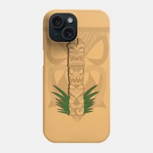 Dinosaur Tiki Totem Phone Case