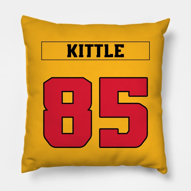 George Kittle 49ers Pillow by Cabello's