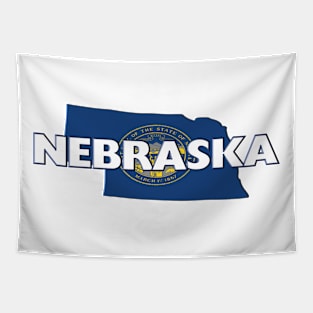 Nebraska Colored State Tapestry