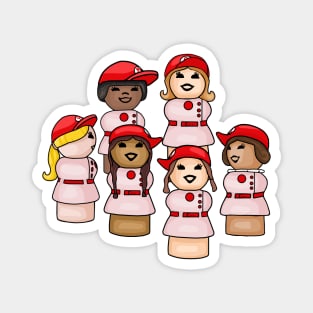 The Little Rockford Peaches Magnet