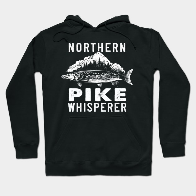 Northern Pike Fish Hoodie Sweatshirt