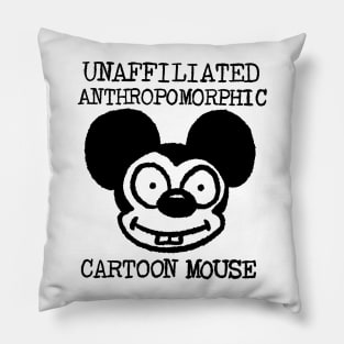 Unaffiliated Anthropormorphic Cartoon Mouse Pillow