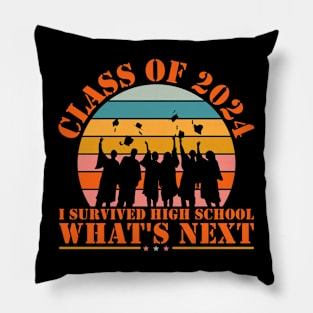 CLASS OF 2024 SENIOR Pillow