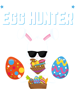 Egg−cellent Egg Hunter Funny Easter Magnet